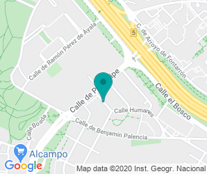 Localización de Colegio Virgen Del Cerro