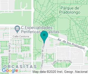 Localización de Colegio Meseta De Orcasitas