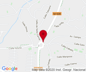 Localización de Colegio Americano de Madrid 