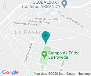 Localización de IES La Poveda