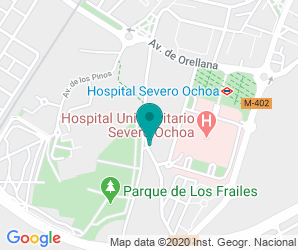 Localización de IES Enrique Tierno Galvan