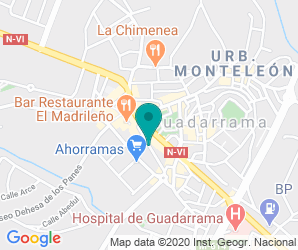 Localización de IES De Guadarrama