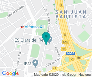 Localización de IES Clara Del Rey