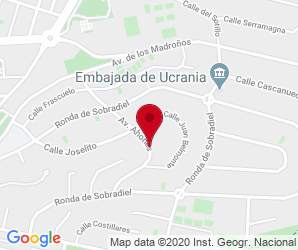 Localización de Instituto Saudi de Madrid