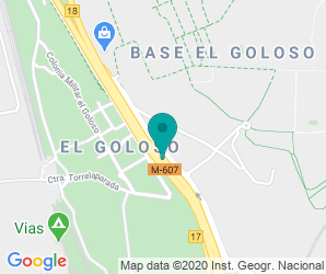 Localización de IES Hotel Escuela De La Comunidad De Madrid