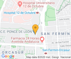 Localización de Colegio Ponce De Leon