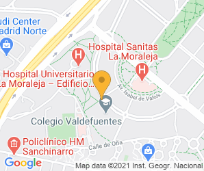 Localización de Colegio Valdefuentes