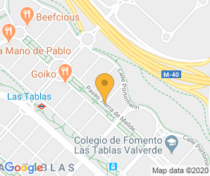 Localización de Colegio de Fomento Las Tablas-Valverde