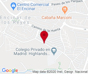 Localización de Highlands School El Encinar