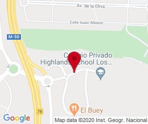 Localización de Highlands School Los Fresnos