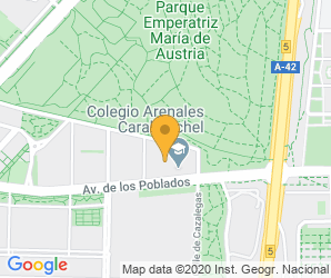 Localización de Colegio Arenales Carabanchel