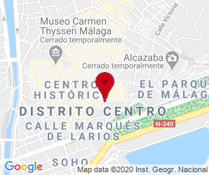 Localización de The British College of Benalmádena