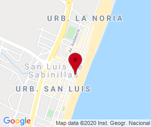 Localización de Centro Cesur Sabinillas