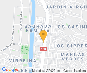 Localización de Centro Sagrada Familia