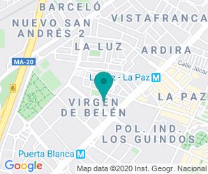 Localización de Colegio Virgen De Belén