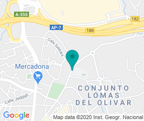 Localización de Colegio Rafael Fernández - mayoralas