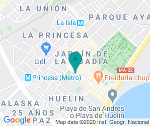 Localización de Instituto Huelin