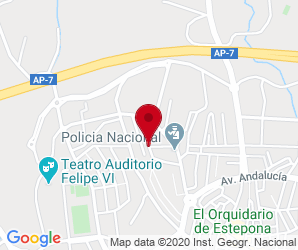 Localización de Centro María Montes