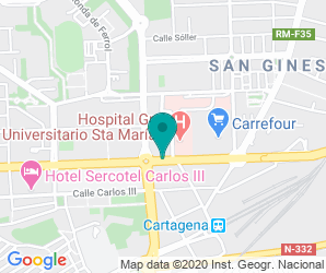 Localización de Colegio Virgen Del Carmen