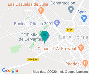 Localización de Colegio Miguel De Cervantes
