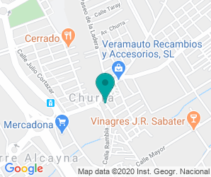 Localización de CEE Perez Urruti