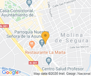 Localización de Colegio Vicente Medina