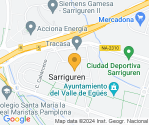 Localización de Colegio Sta. María La Real - Maristas Pamplona