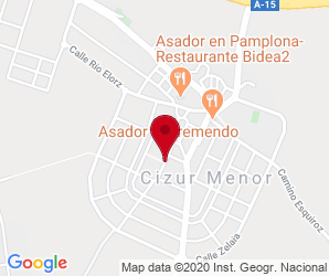 Localización de Colegio de Educación Especial Virgen De Orreaga