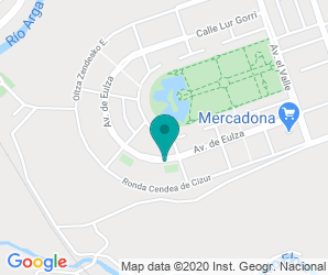 Localización de Colegio Bar. Eulza