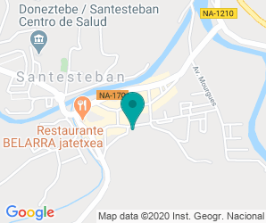 Localización de IESO Doneztebe Mendaur