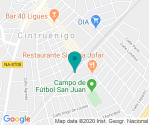 Localización de IESO Cintruénigo La Paz