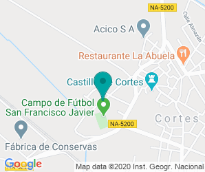 Localización de IESO Cortes Bardenas Reales