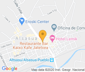 Localización de Centro Ik Etxarri - ar. Sakana