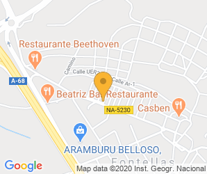 Localización de Centro Ik Fontellas Argia