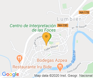 Localización de Centro Ik Lumbier Arangoiti