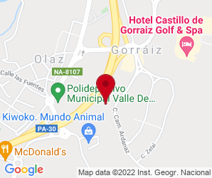 Localización de The British School of Navarra