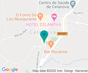 Localización de IES. De Celanova