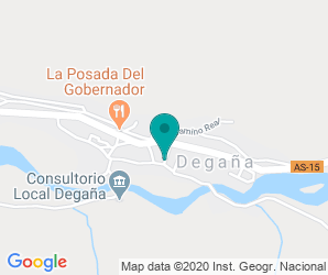 Localización de CP Degaña