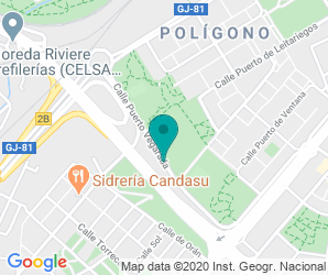 Localización de CP Evaristo Valle