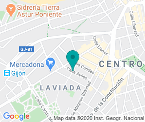 Localización de CP Laviada