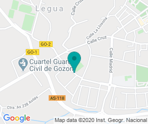 Localización de CP La Vallina