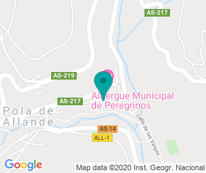 Localización de Centro Cpeb Pola De Allande