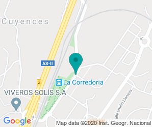 Localización de IES La Corredoria