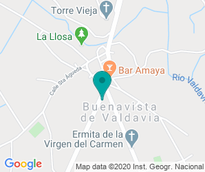 Localización de Colegio La Valdavia