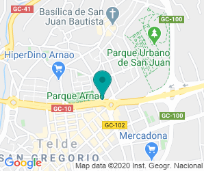 Localización de IES José Arencibia Gil