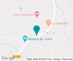 Localización de CEIP Tefía