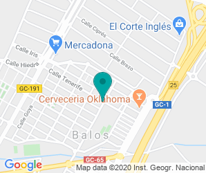 Localización de CEIP Barranco Balos