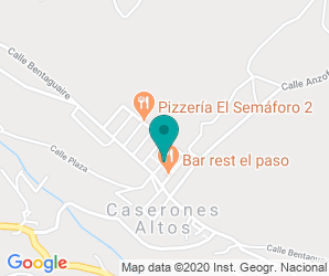 Localización de CEIP Los Caserones