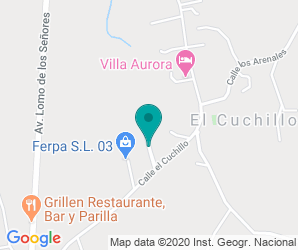 Localización de CEIP El Cuchillo