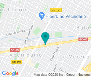 Localización de CEIP El Canario
